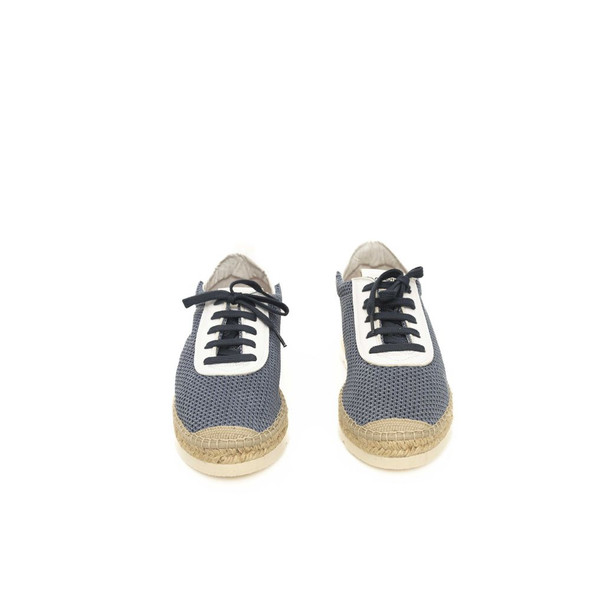 Blue Calfskin Men Sneaker Blue Calfskin Men Sneaker