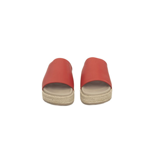 Red Calfskin Women Sandal Red Calfskin Women Sandal