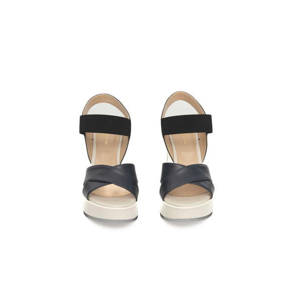 Blue Calfskin Women Sandal Blue Calfskin Women Sandal