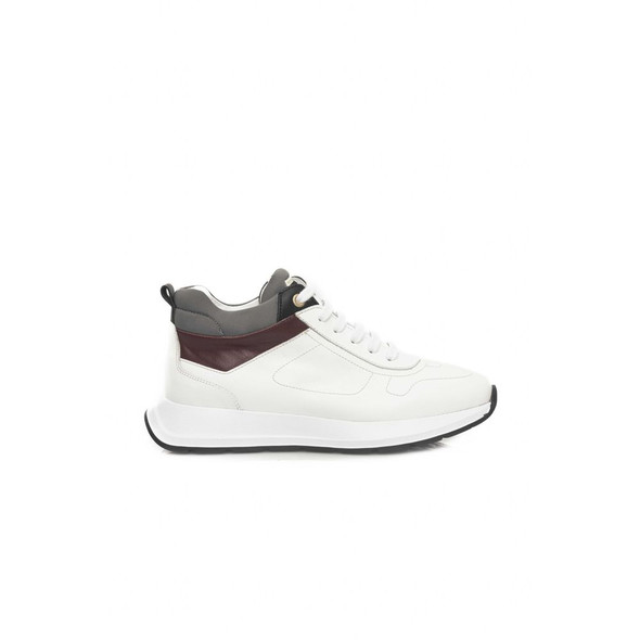White Leather Women Sneaker CE-24518 White Leather Women Sneaker CE-24518