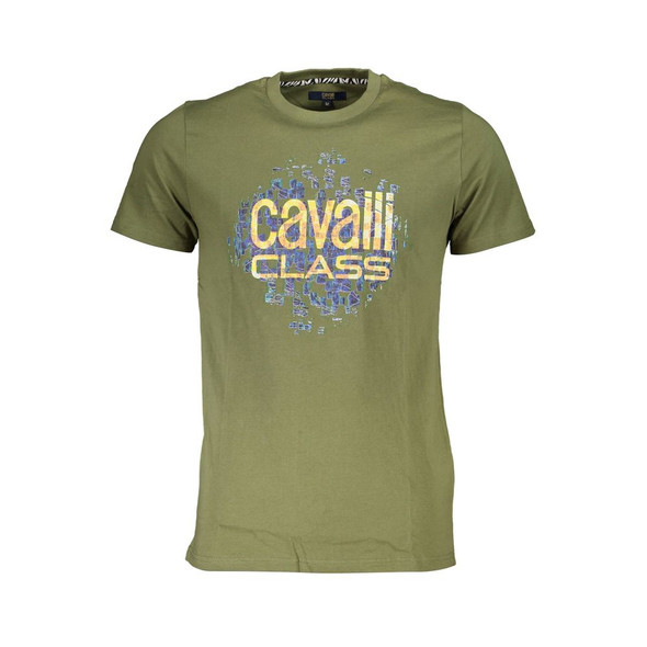 Green Cotton T-Shirt CA-22317 Green Cotton T-Shirt CA-22317