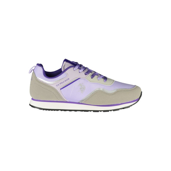 Purple Polyester Sneaker Purple Polyester Sneaker