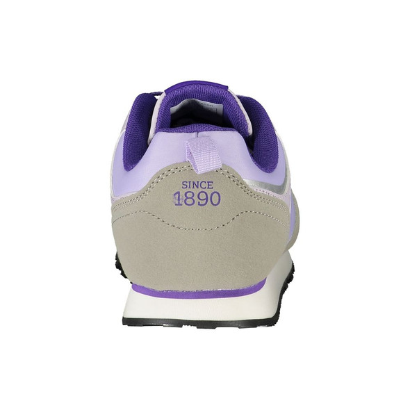 Purple Polyester Sneaker Purple Polyester Sneaker