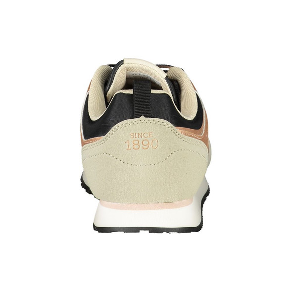 Black Polyester Sneaker US-23755 Black Polyester Sneaker US-23755