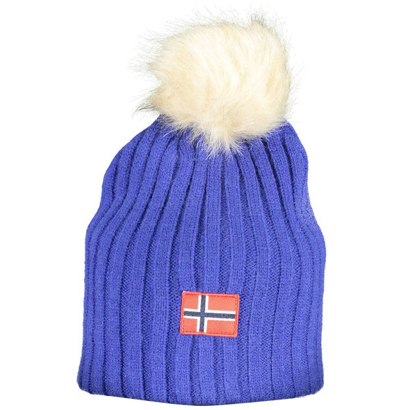 Norway 1963 Blue Polyester Hat Norway 1963 Blue Polyester Hat