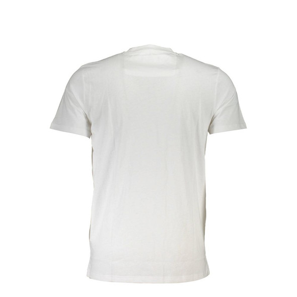 Cavalli Class White Cotton T-Shirt Cavalli Class White Cotton T-Shirt