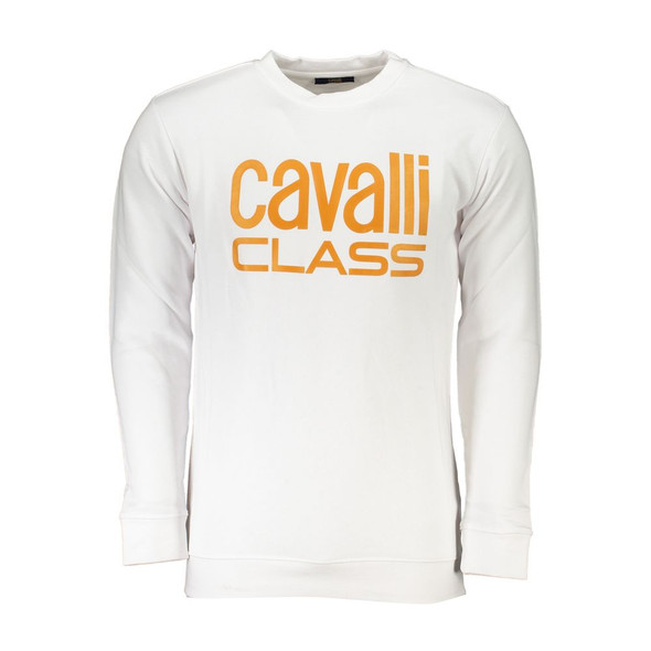 White Cotton Sweater CA-26714 White Cotton Sweater CA-26714