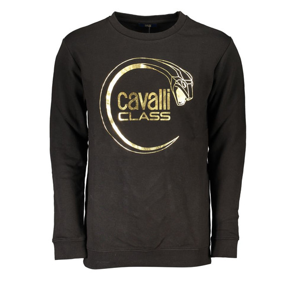 Black Cotton Sweater CA-26728 Black Cotton Sweater CA-26728