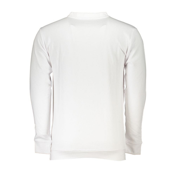 White Cotton Sweater CA-26807 White Cotton Sweater CA-26807
