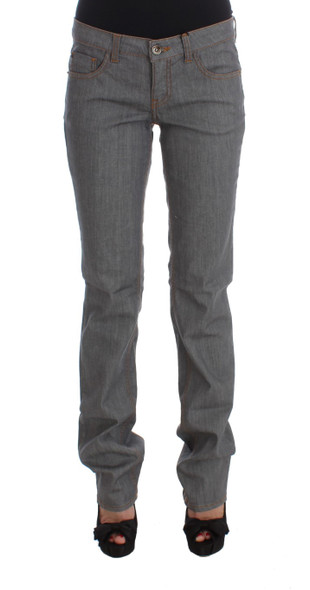 Gray Cotton Regular Fit Denim Jeans Gray Cotton Regular Fit Denim Jeans