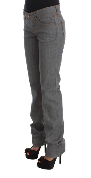 Gray Cotton Regular Fit Denim Jeans Gray Cotton Regular Fit Denim Jeans