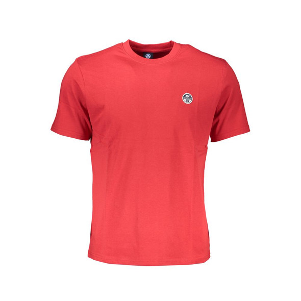 Red Cotton T-Shirt NO-27296 Red Cotton T-Shirt NO-27296
