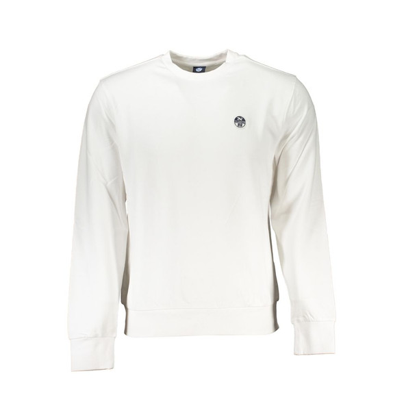 North Sails White Cotton Sweater NO-27307 North Sails White Cotton Sweater NO-27307