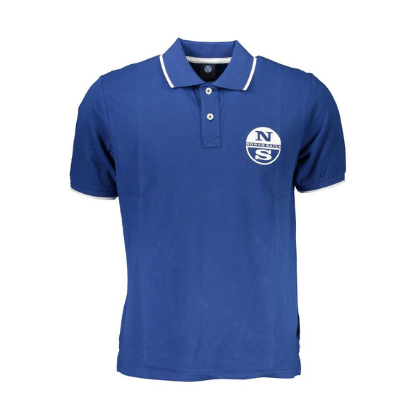 Blue Cotton Polo Shirt NO-27324 Blue Cotton Polo Shirt NO-27324