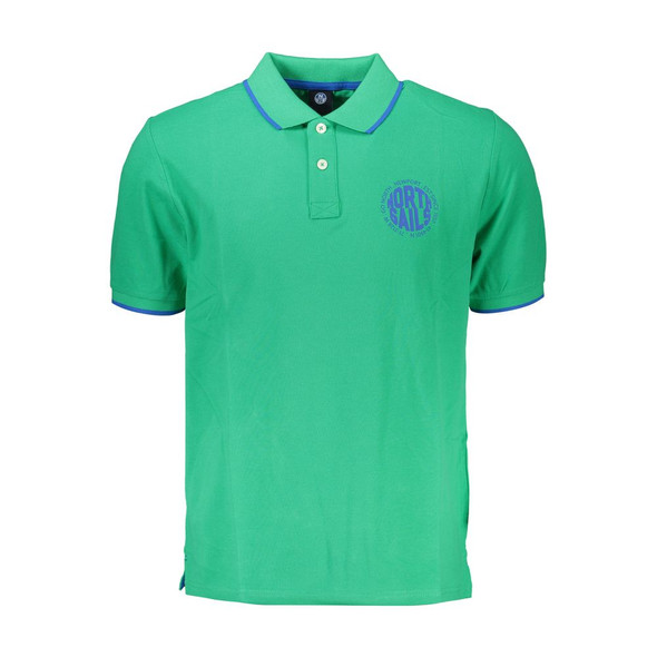 Green Cotton Polo Shirt NO-27332 Green Cotton Polo Shirt NO-27332