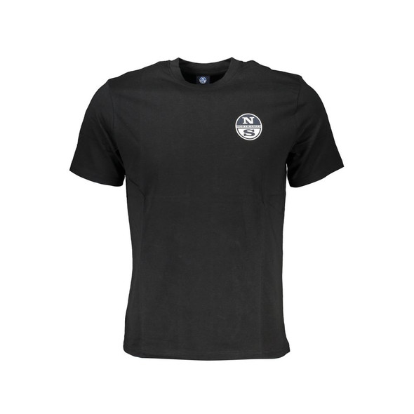 Black Cotton T-Shirt NO-27344 Black Cotton T-Shirt NO-27344