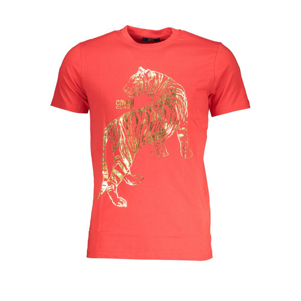 Red Cotton T-Shirt CA-28473 Red Cotton T-Shirt CA-28473