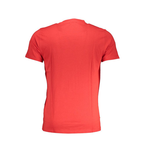 Red Cotton T-Shirt CA-28473 Red Cotton T-Shirt CA-28473