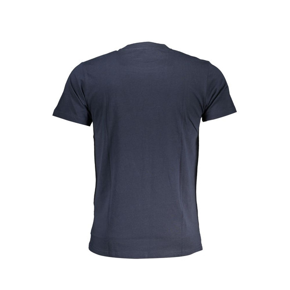 Cavalli Class Blue Cotton T-Shirt CA-28466 Cavalli Class Blue Cotton T-Shirt CA-28466