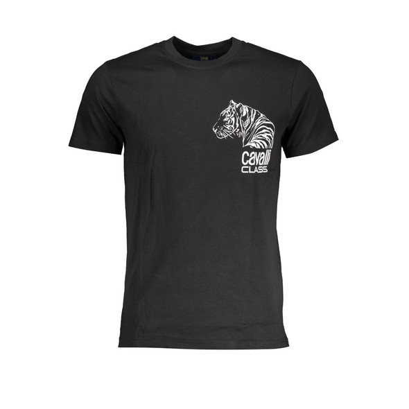 Black Cotton T-Shirt CA-28477 Black Cotton T-Shirt CA-28477