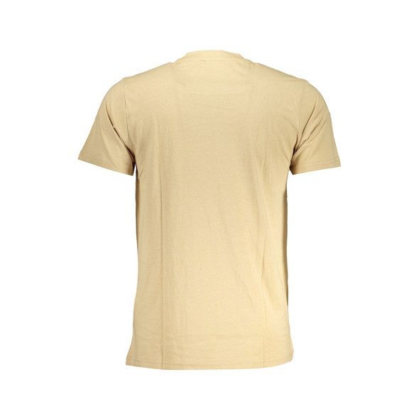 Beige Cotton T-Shirt CA-28489 Beige Cotton T-Shirt CA-28489
