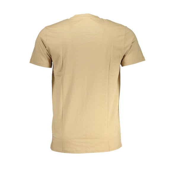 Beige Cotton T-Shirt CA-28490 Beige Cotton T-Shirt CA-28490