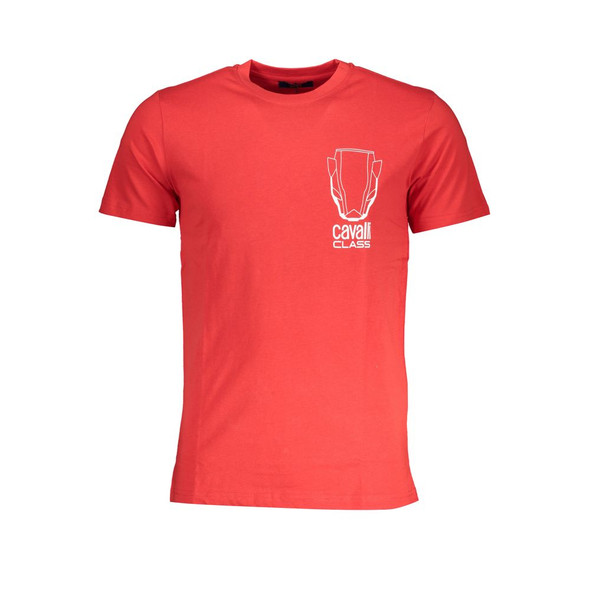Red Cotton T-Shirt CA-28566 Red Cotton T-Shirt CA-28566