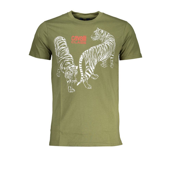 Green Cotton T-Shirt CA-28588 Green Cotton T-Shirt CA-28588