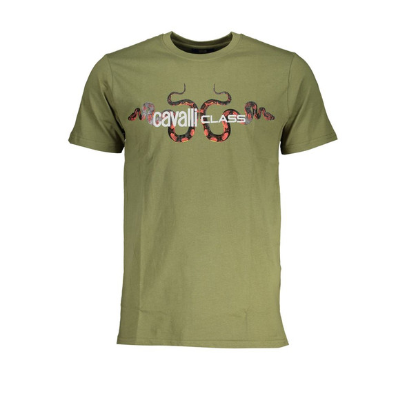 Green Cotton T-Shirt CA-28616 Green Cotton T-Shirt CA-28616