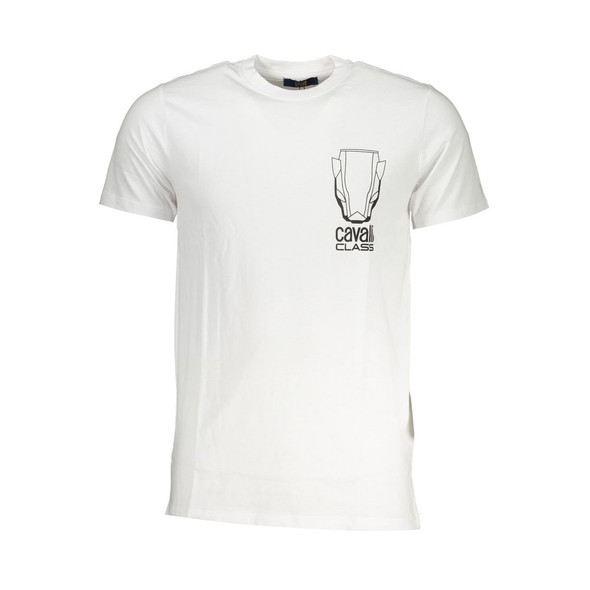White Cotton T-Shirt CA-28606 White Cotton T-Shirt CA-28606