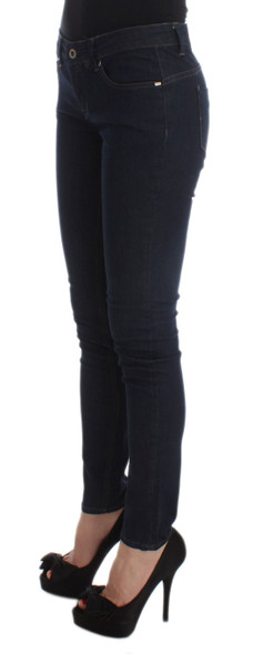 Blue Cotton Blend Slim Fit Jeans SIG32580 Blue Cotton Blend Slim Fit Jeans SIG32580