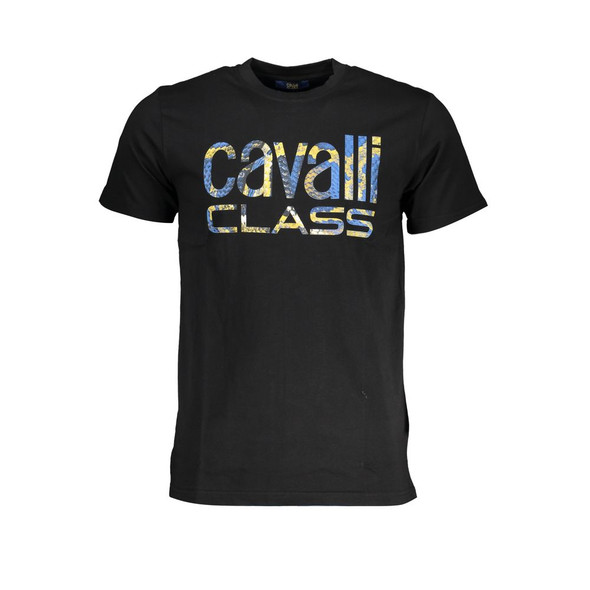 Black Cotton T-Shirt CA-28629 Black Cotton T-Shirt CA-28629
