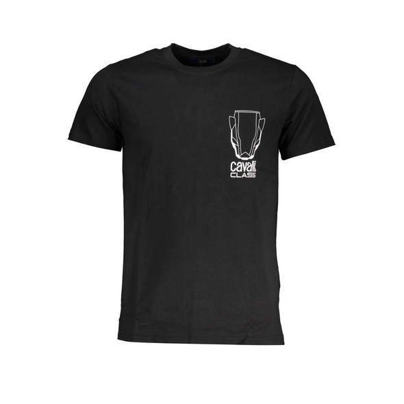 Black Cotton T-Shirt CA-28632 Black Cotton T-Shirt CA-28632
