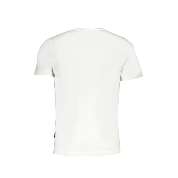 Napapijri White Cotton T-Shirt Napapijri White Cotton T-Shirt