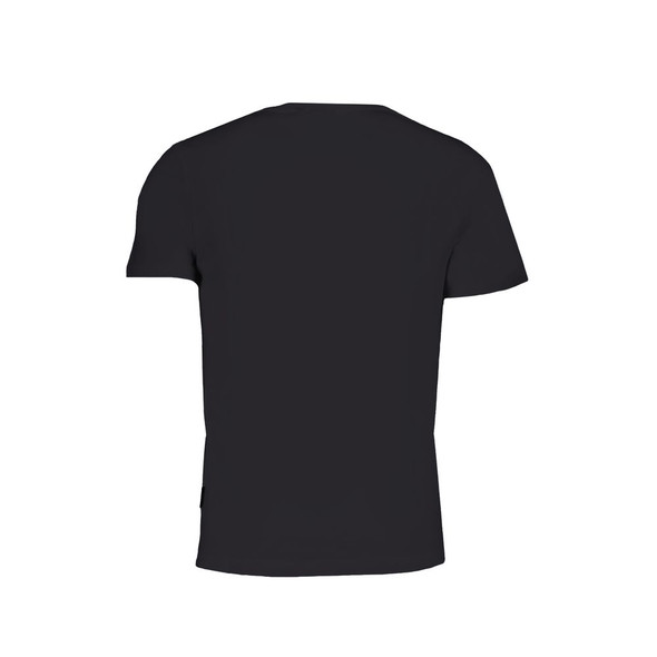 Napapijri Black Cotton T-Shirt Napapijri Black Cotton T-Shirt