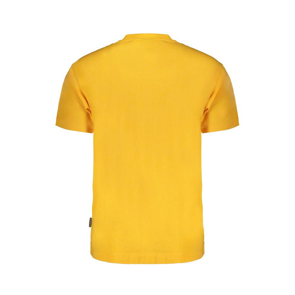 Napapijri Orange Cotton T-Shirt Napapijri Orange Cotton T-Shirt