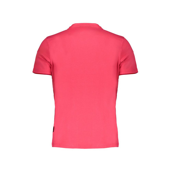 Napapijri Pink Cotton T-Shirt Napapijri Pink Cotton T-Shirt