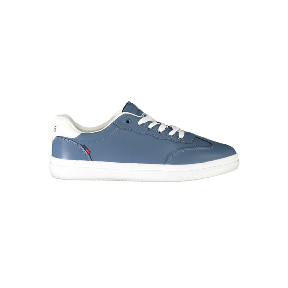 Blue Polyester Sneaker CA-29799 Blue Polyester Sneaker CA-29799