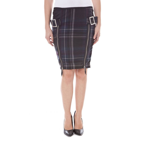 Blue Polyester Skirt Blue Polyester Skirt