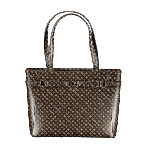Brown Polyethylene Handbag GU-30897 Brown Polyethylene Handbag GU-30897