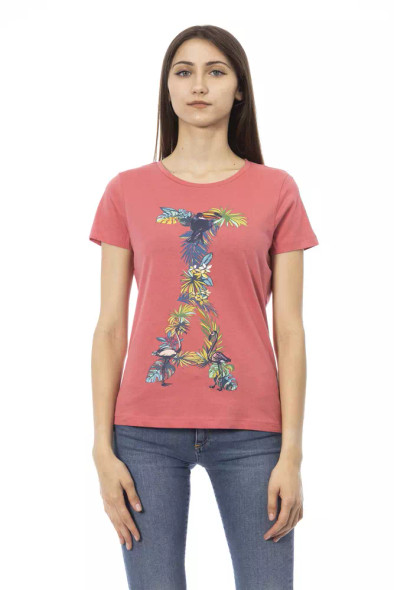 Chic Fuchsia Short Sleeve Fashion Tee Chic Fuchsia Short Sleeve Fashion Tee