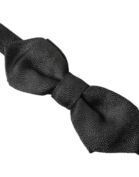 Black Silk Adjustable Neck Men Bow Tie Black Silk Adjustable Neck Men Bow Tie
