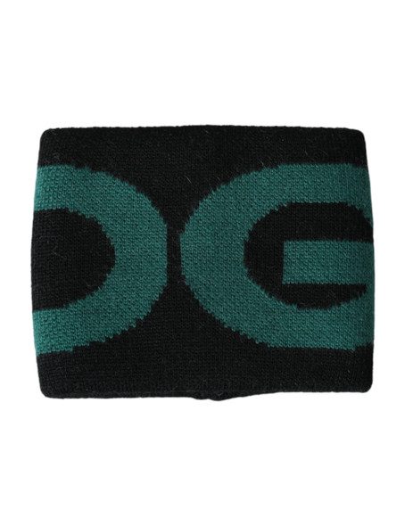 Black Green Wool Logo #DGMILLENNIALS Wristband Black Green Wool Logo #DGMILLENNIALS Wristband