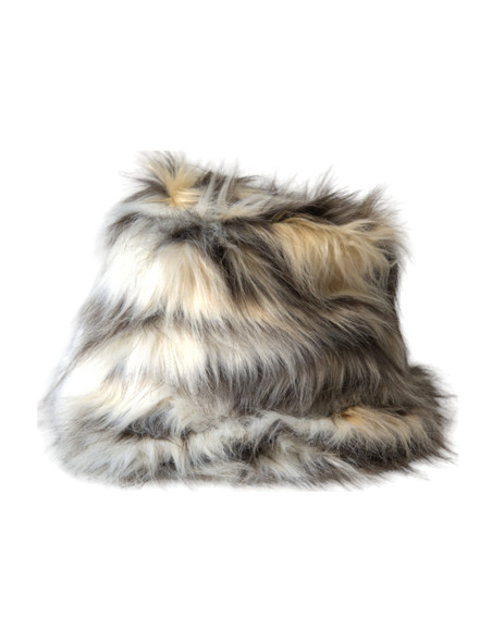 Dolce & Gabbana Multicolor Acrylic Fur Women Bucket Hat Dolce & Gabbana Multicolor Acrylic Fur Women Bucket Hat