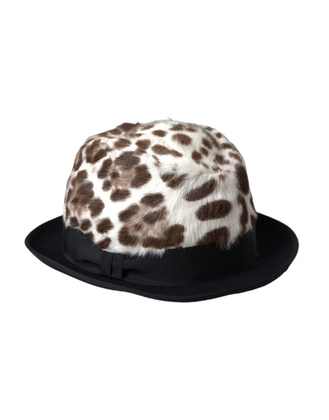 Multicolor Leopard Women Fedora Hat Multicolor Leopard Women Fedora Hat