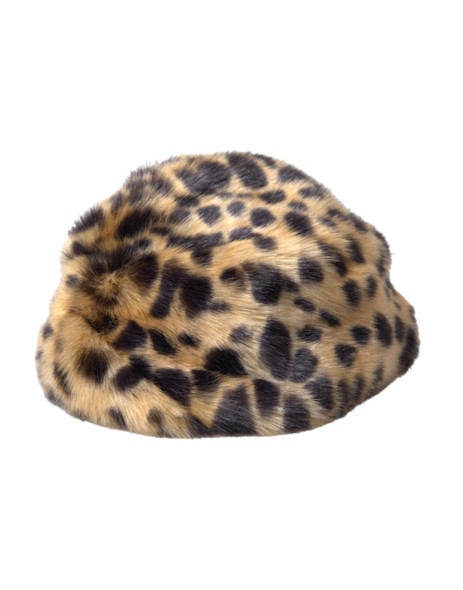 Dolce & Gabbana Brown Leopard Fur Women Bucket Hat Dolce & Gabbana Brown Leopard Fur Women Bucket Hat