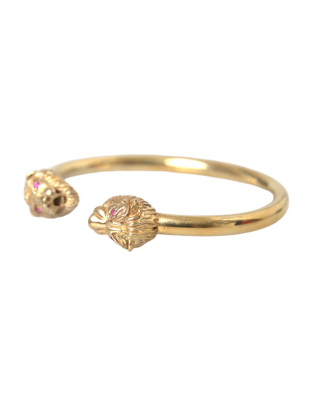 Gold CZ Lion Bangle Bracelet Women Gold CZ Lion Bangle Bracelet Women