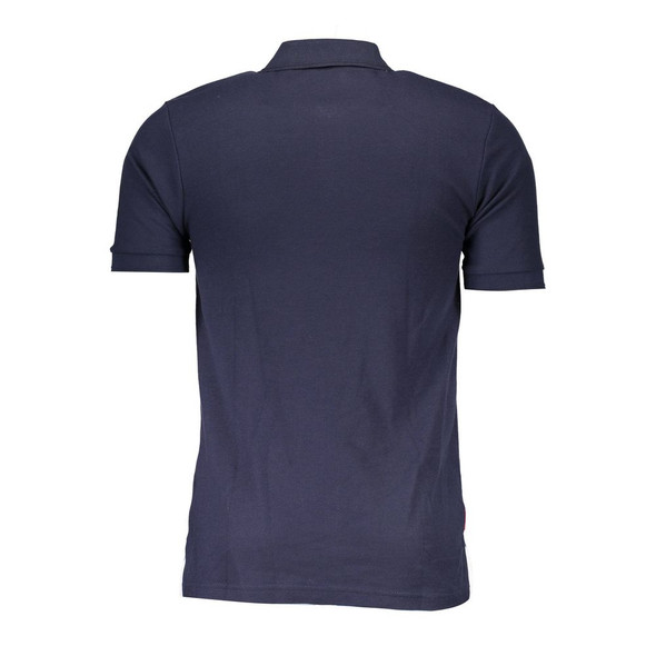 Blue Cotton Polo Shirt SL-2488 Blue Cotton Polo Shirt SL-2488