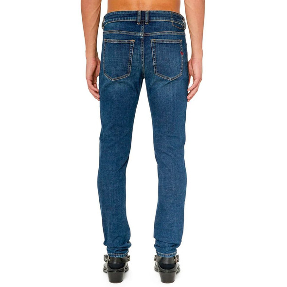 Diesel Blue Cotton Jeans & Pant Diesel Blue Cotton Jeans & Pant
