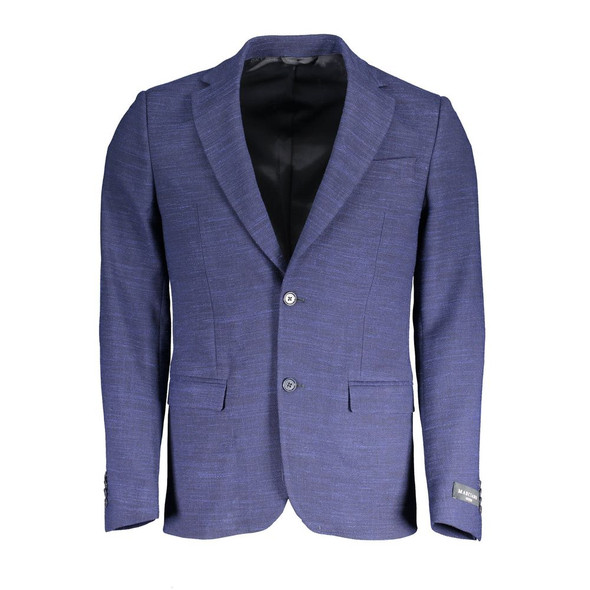 Blue Polyester Jackets & Coat GU-24836 Blue Polyester Jackets & Coat GU-24836